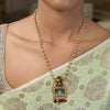 Pichwai Nishu 22k Gold Plated Necklace