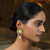 Pichwai Ekantika 22k Gold Plated Earring
