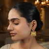 Pichwai Damyanti 22k Gold Plated Earring