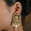 Pichwai Chaitaly 22k Gold Plated Earring