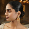 Pichwai Bhavna 22k Gold Plated Earring