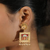 Pichwai Anusha 22k Gold Plated Earring