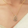 Gemstone Jaiwanti 22k Gold Plated Pendant