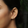22k Gold Plated Aarpita  Pendant Set