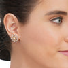 Basant Gold Plated Zircon Iolite Choker Set