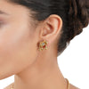 Gold Plated Poorak  Kundan Folklore Necklace Set