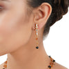 Gold Plated Poorak Zircon Carnelian Necklace Set