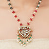 Gold Plated Poorak Kundan Necklace Set