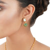 Gold Plated Poorak Kundan Flower Necklace Set