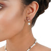 Gold Plated Poorak Zircon Necklace Set