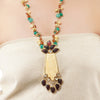 Gold Plated Poorak Kundan Heritage Necklace Set