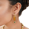 Gold Plated Poorak Citrine Heritage Necklace Set