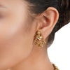 Gold Plated Poorak Kundan Folklore Necklace Set