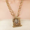 Gold Plated Poorak Kundan Folklore Necklace Set