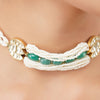 Gold Plated Poorak Kundan Choker Set