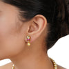 Gold Plated Poorak Kundan Pendant Necklace Set