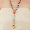 Gold Plated Ratnahaar Kundan Coral Necklace