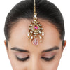 Gold Plated Kundan Tika