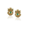 Gold Plated Poorak Green Necklace Set
