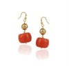 Silver & Gold Plated Poorak Coral Choker Set