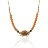 Gold Plated Poorak Kundan Choker Set