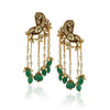 Gold Plated Poorak Kundan Folklore Necklace Set