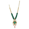 Gold Plated Poorak Kundan Heritage Necklace Set