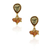 Gold Plated Poorak Ganesh Tassel Necklace Set