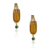 Gold Plated Poorak Citrine Heritage Necklace Set