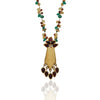 Gold Plated Poorak Kundan Heritage Necklace Set
