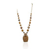 Gold Plated Poorak Kundan Ganesh Necklace Set