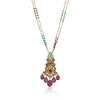 Gold Plated Poorak Kundan Necklace Set