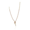 Gold Plated Poorak Zircon Pearl Necklace Set