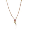 Gold Plated Poorak Zircon Pearl Necklace Set