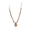 Gold Plated Poorak Kundan Ruby Necklace Set
