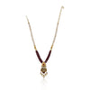 Gold Plated Poorak  Kundan Necklace Set
