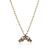 Gold Plated Poorak Peacock Necklace Set