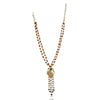 Gold Plated Poorak Zircon Carnelian Necklace Set