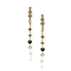 Gold Plated Poorak Zircon Carnelian Necklace Set