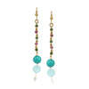 Gold Plated Poorak Turquoise Pearl Choker Set