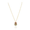 Gold Plated Poorak Kundan Flower Necklace Set