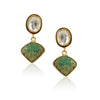 Gold Plated Poorak Kundan Flower Necklace Set