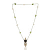 Gold Plated Ratnahaar Kundan Black Onyx Necklace