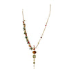 Gold Plated Ratnahaar Tiger Eye Necklace