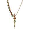 Gold Plated Ratnahaar Tiger Eye Necklace