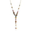 Gold Plated Ratnahaar Carved Carnelian Necklace