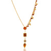 Gold Plated Ratnahaar Kundan Carnelian Necklace