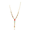 Gold Plated Ratnahaar Kundan Coral Necklace