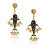Anokhi  Fish Red Jade Necklace Set