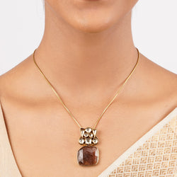 22k Gold Plated Sankranti Nandini Pendant